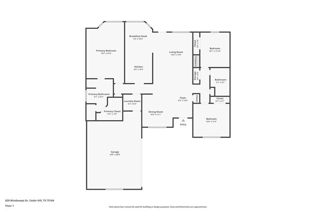 829 Windswept Dr in Cedar Hill, TX - Building Photo - Building Photo
