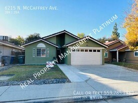 6215 N McCaffrey Ave in Fresno, CA - Building Photo