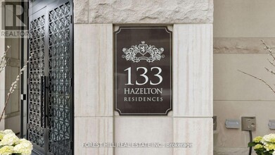 133-133 Hazelton Ave in Toronto, ON - Building Photo - Building Photo