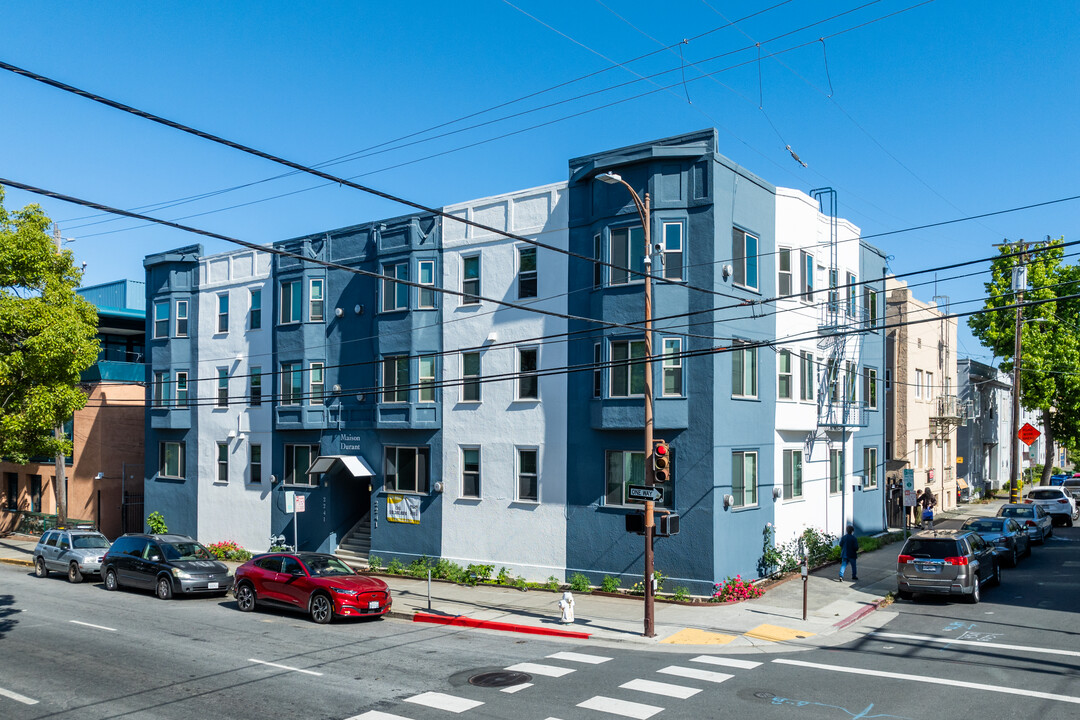 Maison Durant in Berkeley, CA - Foto de edificio