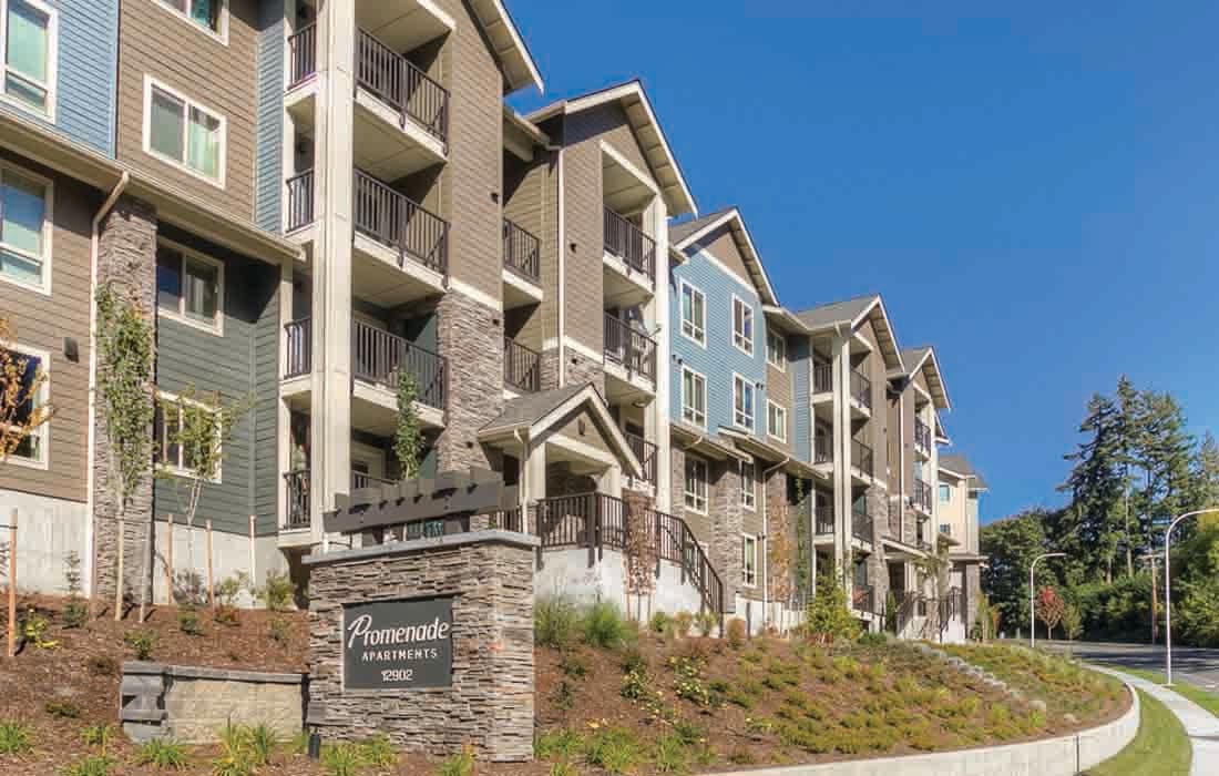 Promenade in Auburn, WA - Foto de edificio