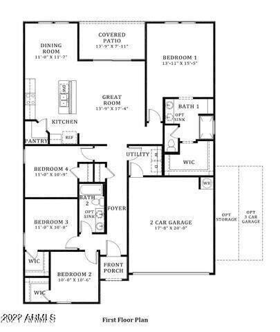 1075 W Chimes Tower Dr in Casa Grande, AZ - Foto de edificio - Building Photo