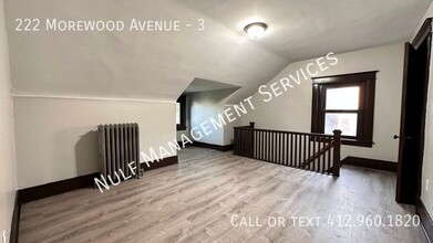 222 Morewood Ave in Pittsburgh, PA - Foto de edificio - Building Photo