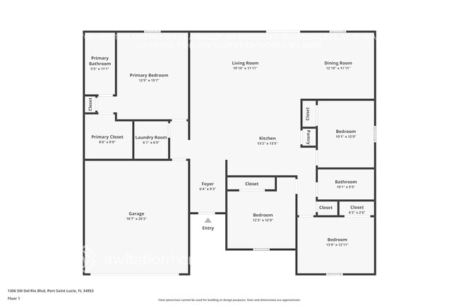 1306 SW Del Rio Blvd in Port St. Lucie, FL - Building Photo - Building Photo