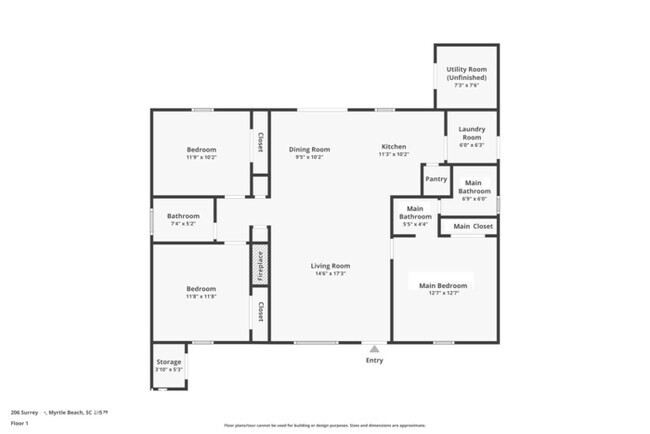 206 Surrey Ln in Myrtle Beach, SC - Building Photo - Building Photo