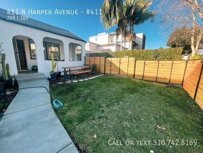 411 N Harper Ave in Los Angeles, CA - Building Photo - Building Photo