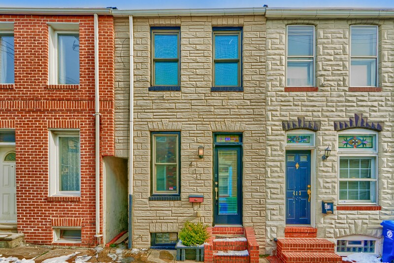 411 S Madeira St in Baltimore, MD - Building Photo