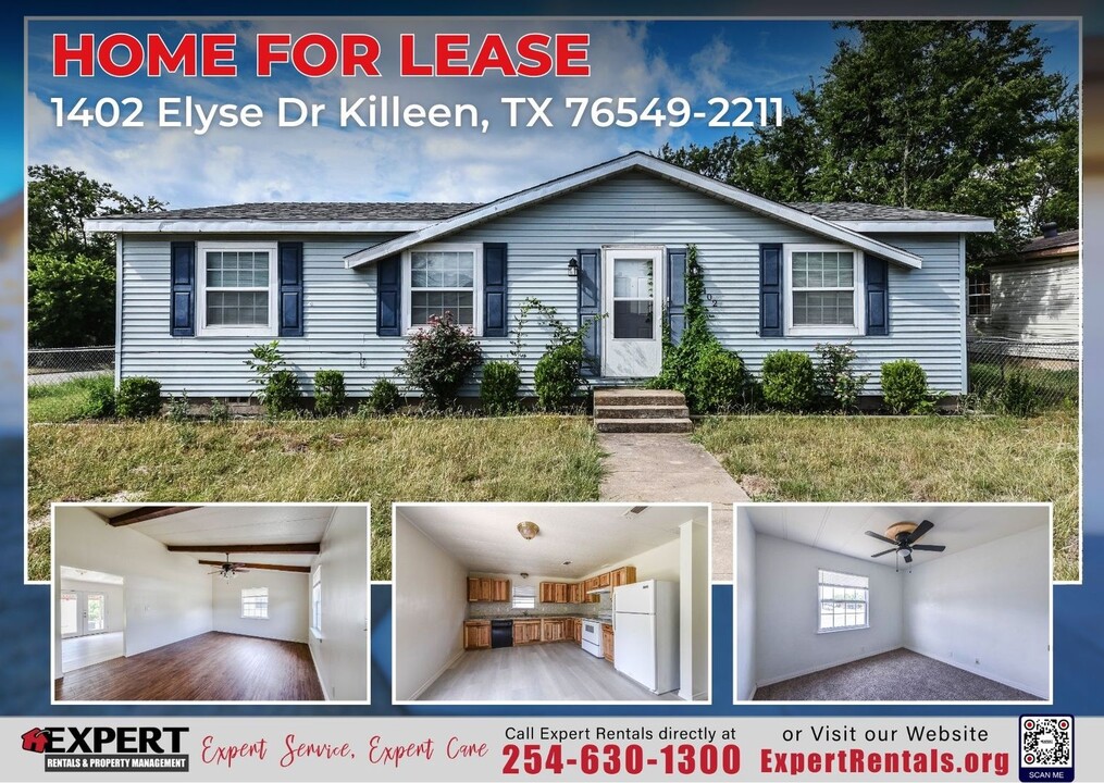 1402 Elyse Dr in Killeen, TX - Building Photo