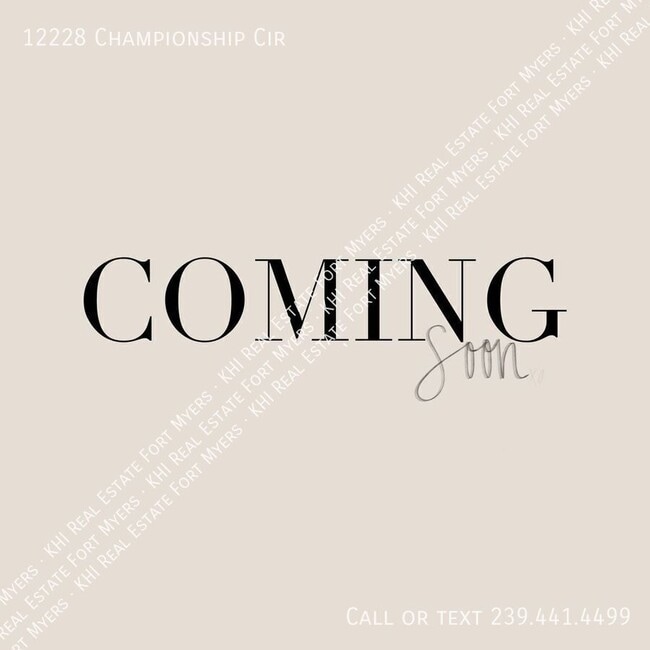property at 12228 Championship Cir