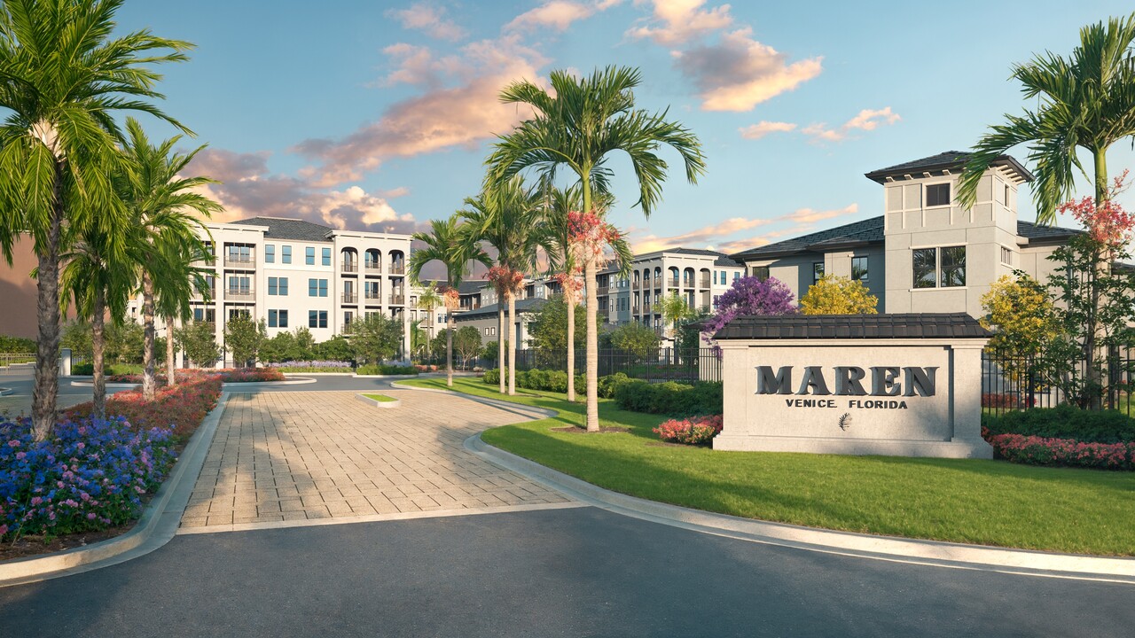 Maren Apartments in North Venice, FL - Foto de edificio