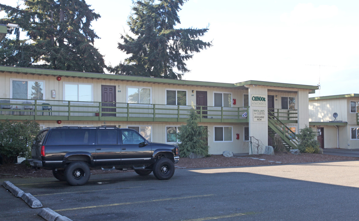 Chinook Apartments in Lakewood, WA - Building Photo