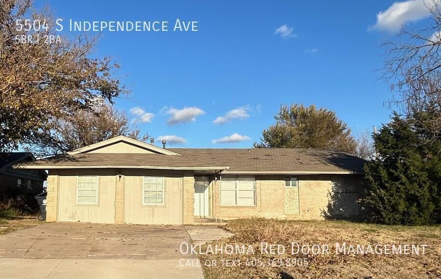 5504 S Independence Ave in Oklahoma City, OK - Building Photo