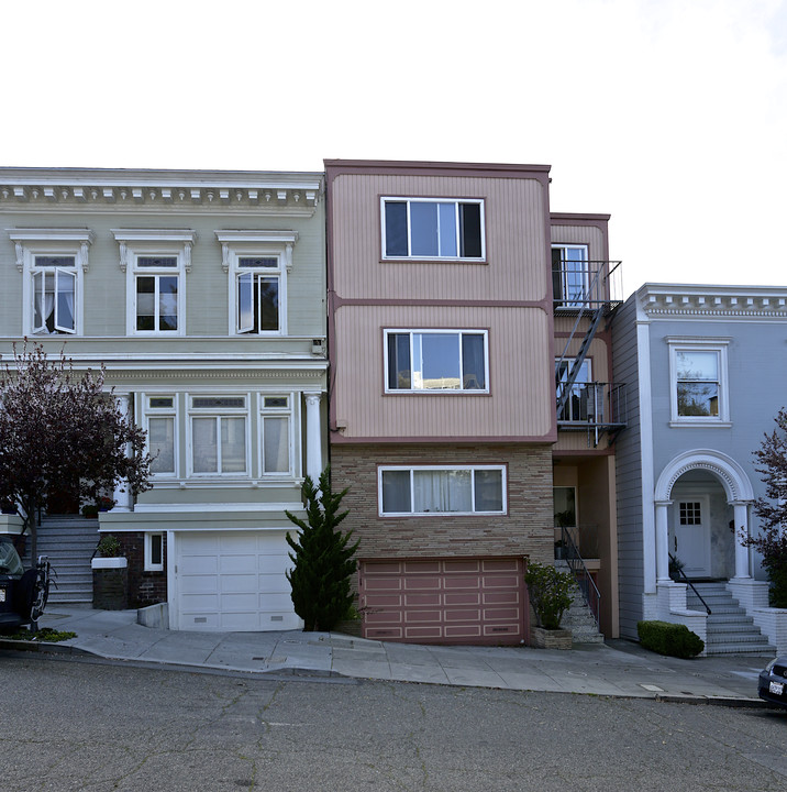 481 Belvedere St in San Francisco, CA - Foto de edificio