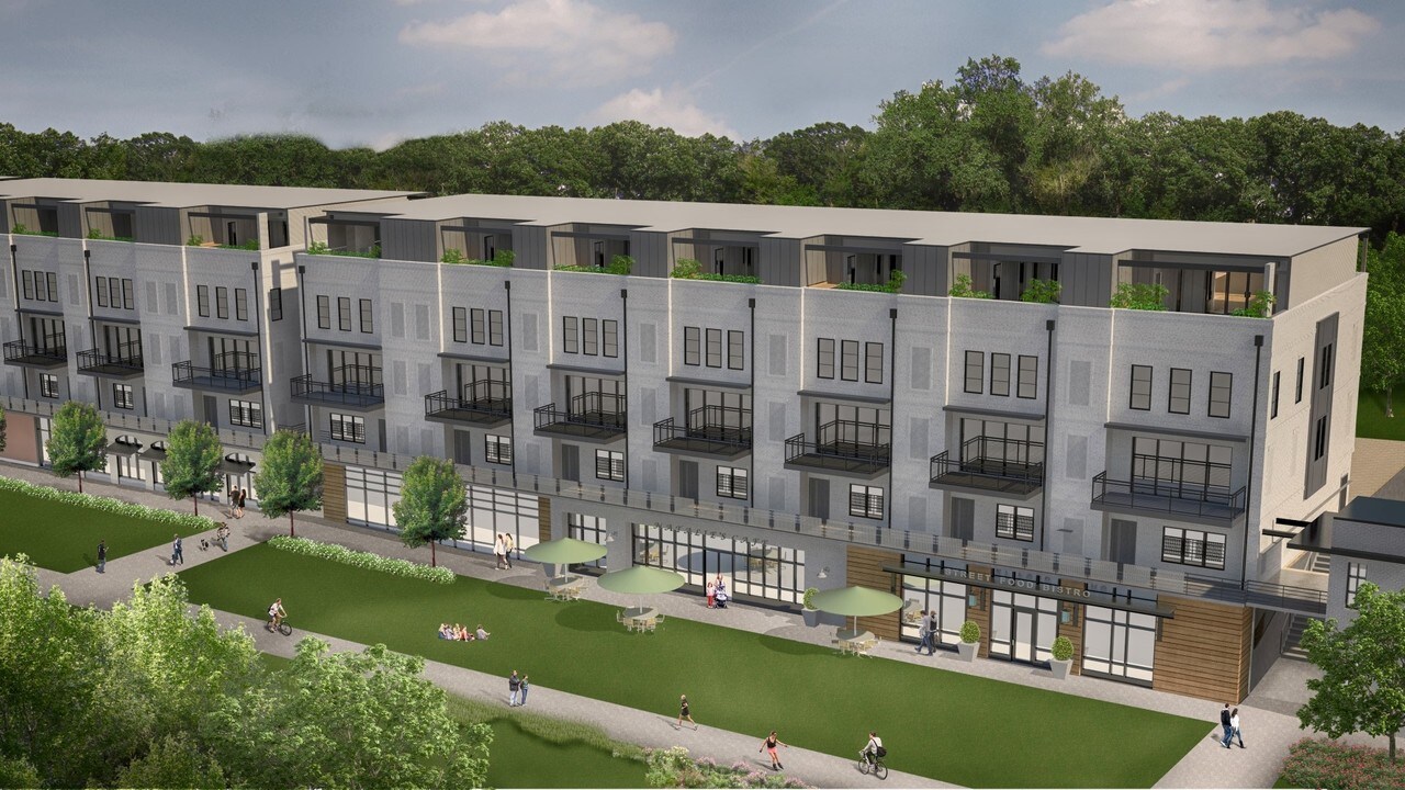 Studioplex Townhomes in Atlanta, GA - Building Photo