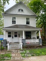 707 Davis St, Unit 1 - first floor in Kalamazoo, MI - Building Photo