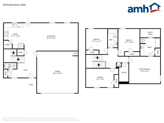 158 Scotland Dr in Dallas, GA - Foto de edificio - Building Photo