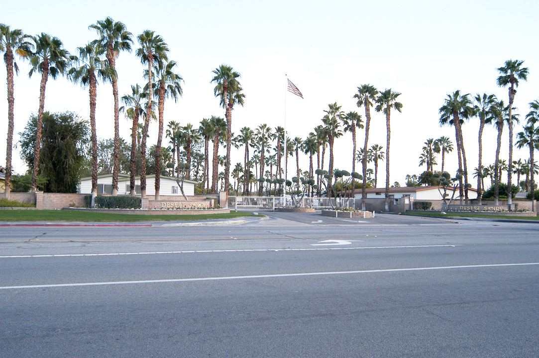 Desert Sands RV Park in Cathedral City, CA - Building Photo