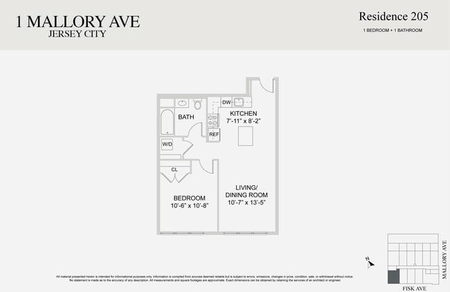 1 Mallory Ave in Jersey City, NJ - Foto de edificio - Building Photo