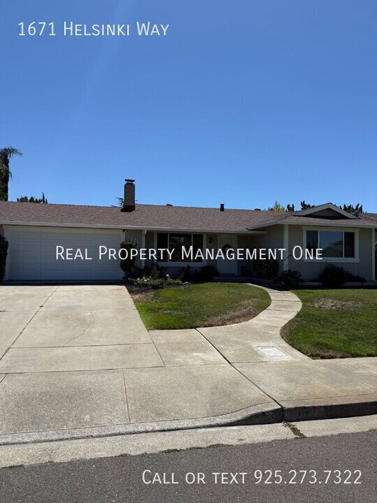 1671 Helsinki Way in Livermore, CA - Building Photo