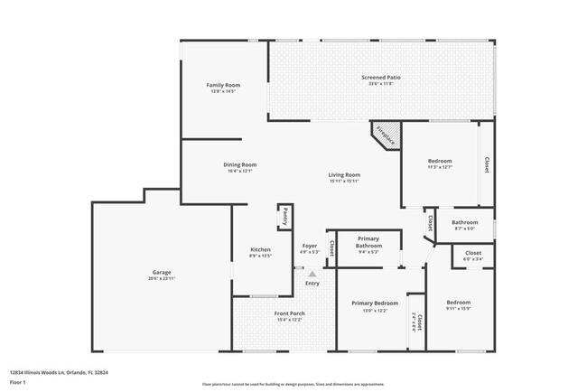 12834 Illinois Woods Ln in Orlando, FL - Building Photo - Building Photo