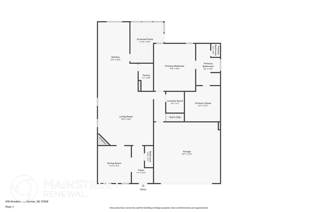 478 Airedale Trail in Garner, NC - Building Photo