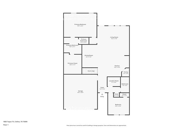 1805 Topaz Trl in Celina, TX - Foto de edificio - Building Photo