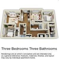 The Langston in Cleveland, OH - Foto de edificio - Floor Plan
