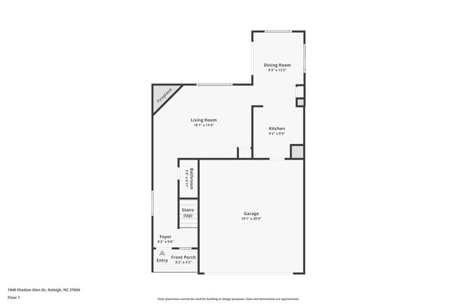 1940 Shadow Glen Dr in Raleigh, NC - Foto de edificio - Building Photo