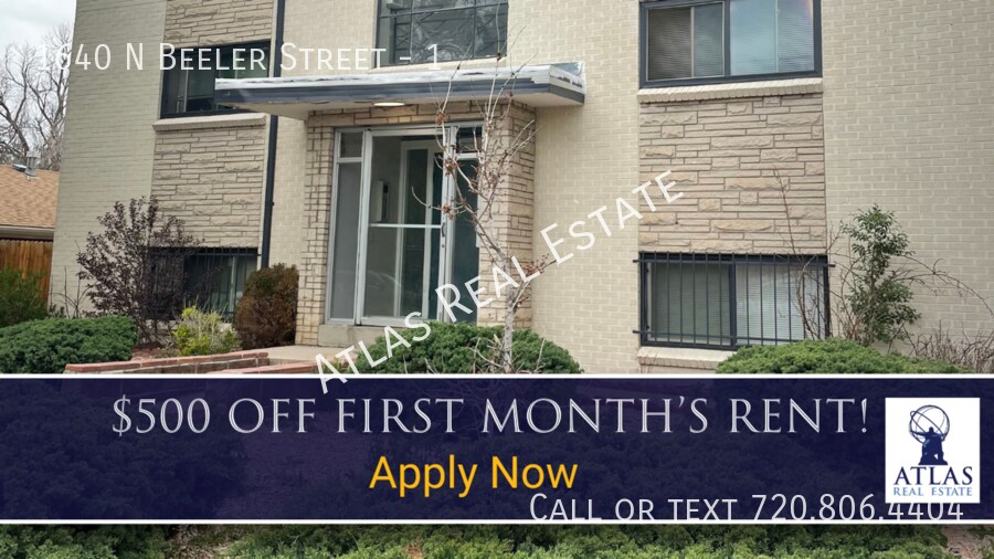 1640 N Beeler St, Unit 1 in Aurora, CO - Building Photo