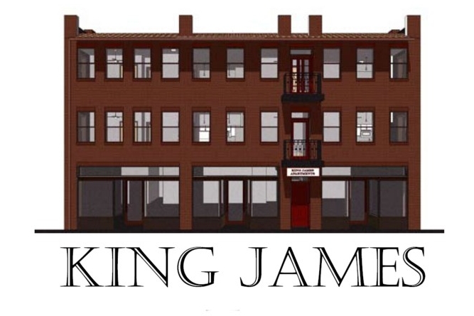 King James Apartments in Asheville, NC - Building Photo