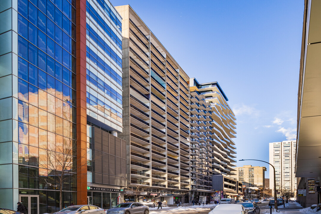 Le 1436 Mackay in Montréal, QC - Foto de edificio