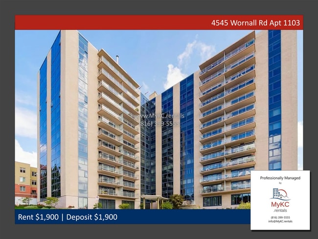 property at 4545 Wornall Rd
