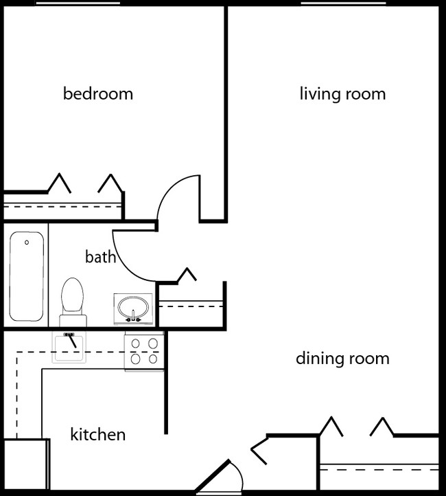 Lakeview Apartments in Bethesda, MD - Building Photo - Floor Plan