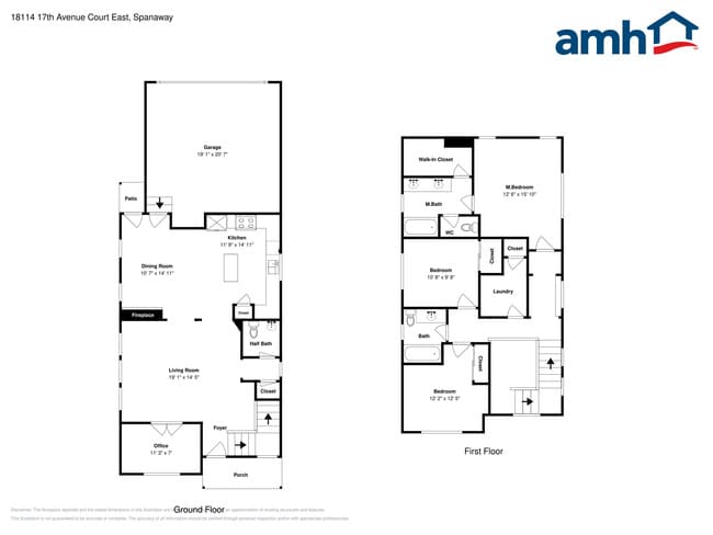 18114 17th Ave Ct E in Spanaway, WA - Building Photo - Building Photo