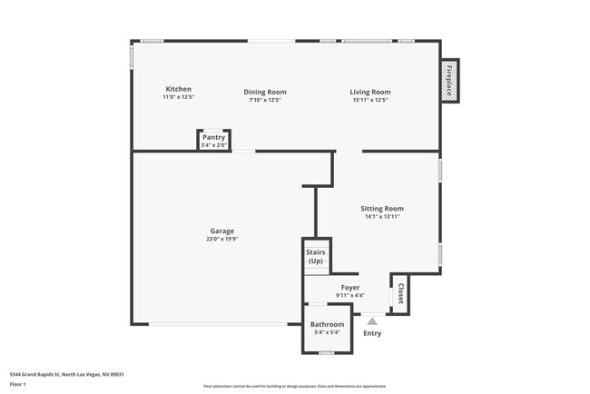 5544 Grand Rapids St in North Las Vegas, NV - Building Photo - Building Photo