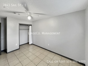 7843 Sail St in New Orleans, LA - Foto de edificio - Building Photo