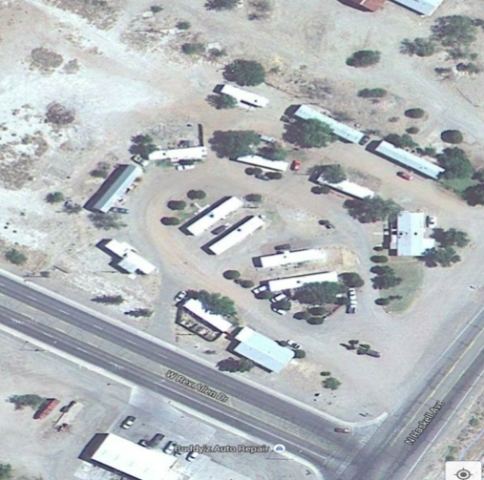 Wagon Wheel Mobile Home Park in Willcox, AZ - Building Photo