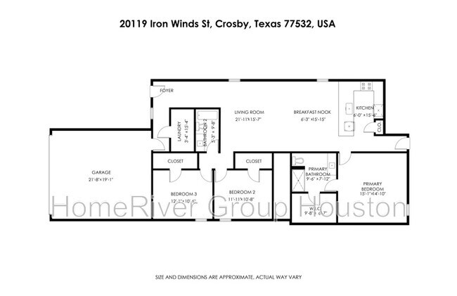 20119 Iron Winds St in Crosby, TX - Foto de edificio - Building Photo