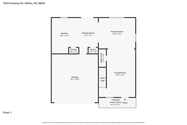 1918 Eastway Dr in Dallas, NC - Building Photo - Building Photo