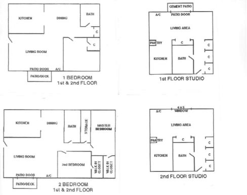 Coachlite Apartments in Windsor, WI - Foto de edificio - Floor Plan