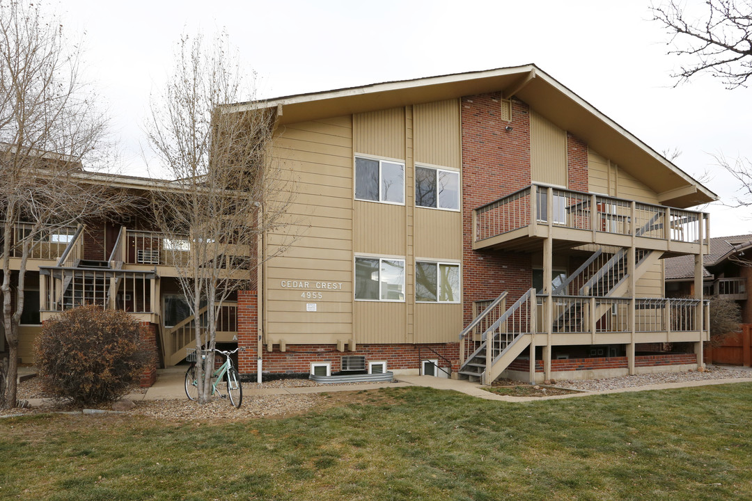 Cedar Crest Condominiums in Boulder, CO - Building Photo