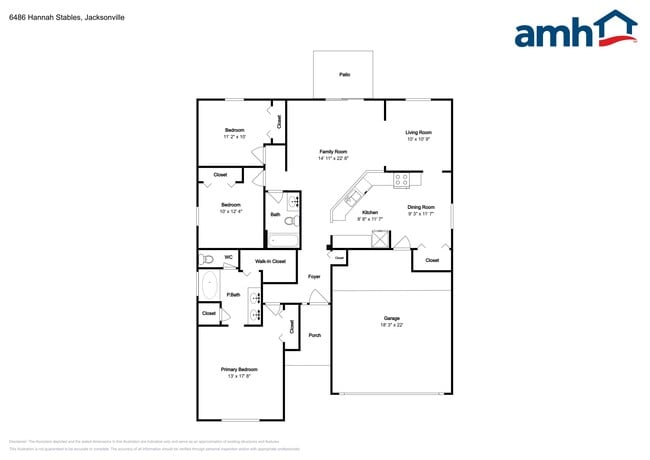 6486 Hannah Stables Dr in Jacksonville, FL - Foto de edificio - Building Photo