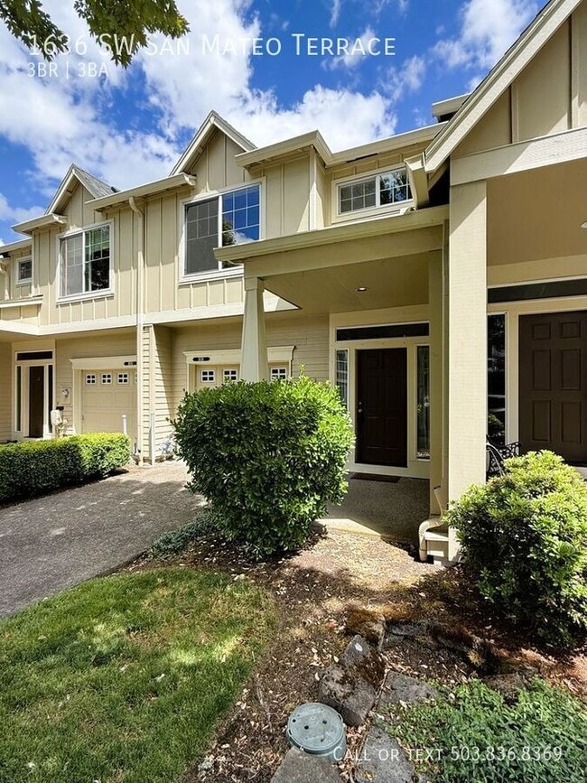 1636 SW San Mateo Terrace in Beaverton, OR - Building Photo - Building Photo