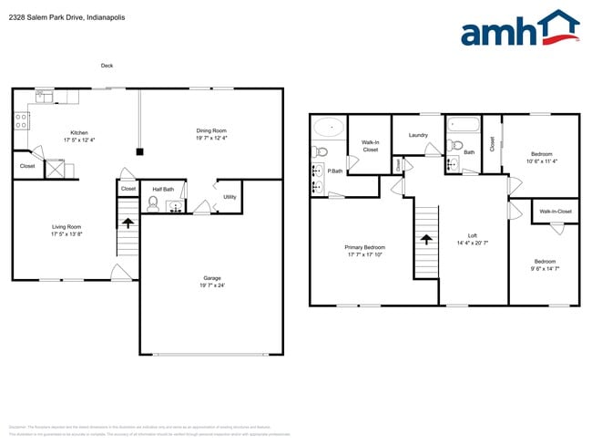 2328 Salem Park Dr in Indianapolis, IN - Foto de edificio - Building Photo