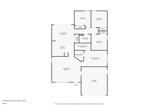 3316 Kelsey Ln in St. Cloud, FL - Foto de edificio - Building Photo