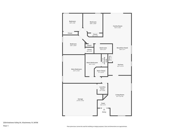 2334 Andrews Valley Dr in Kissimmee, FL - Building Photo - Building Photo