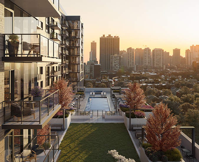 North+Vine in Chicago, IL - Foto de edificio