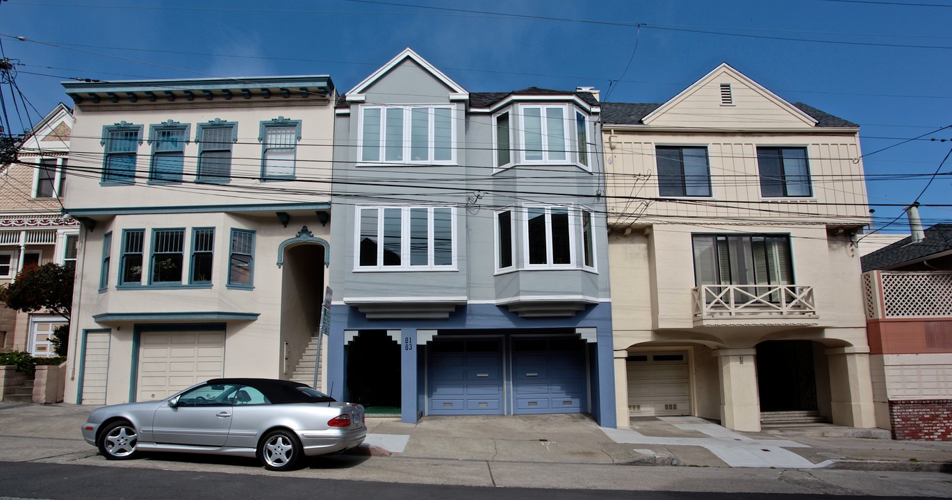 81-83 Eureka St in San Francisco, CA - Foto de edificio