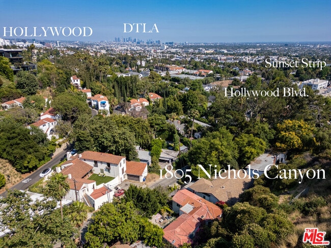 property at 1805 Nichols Canyon Rd