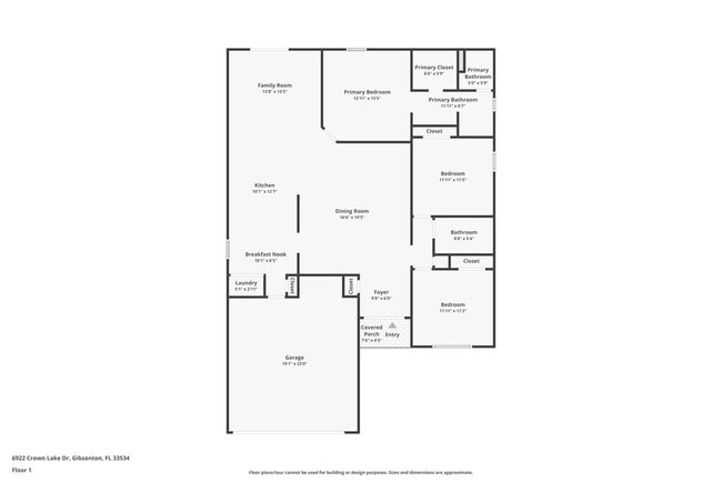 6922 Crown Lake Dr in Gibsonton, FL - Building Photo - Building Photo